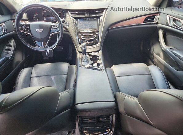 1G6AY5SS4H0179327 2017 CADILLAC CTS Белый Вид панели приборов