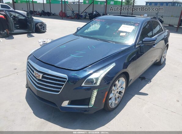 1G6AY5SS7J0136283 2018 CADILLAC CTS Серый Передняя левая четверть