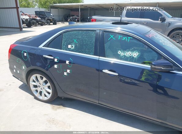 1G6AY5SS7J0136283 2018 CADILLAC CTS Серый Вид спереди