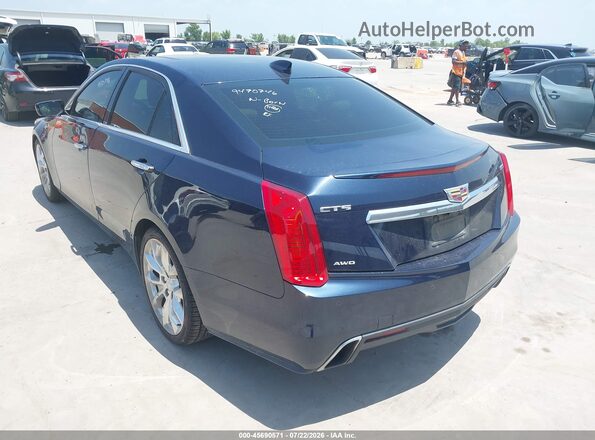 1G6AY5SS7J0136283 2018 CADILLAC CTS Серый Задняя левая четверть