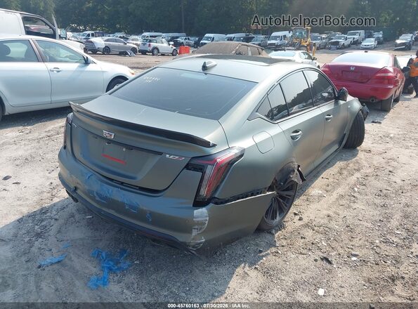 1G6D35R64N0810156 2022 CADILLAC CT5 Green Հետևի աջ