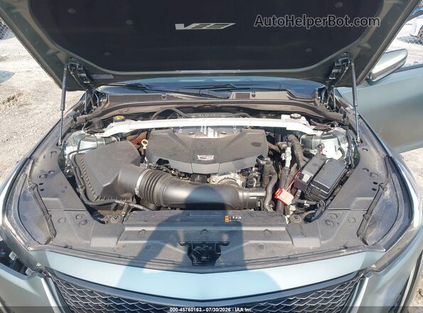 1G6D35R64N0810156 2022 CADILLAC CT5 Green Հետևի տեսք