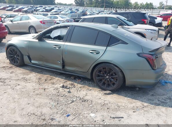 1G6D35R64N0810156 2022 CADILLAC CT5 Green Սալոնի 360 աստիճան տեսք