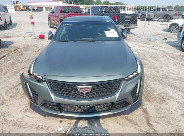 1G6D35R64N0810156 2022 CADILLAC CT5 Green Սարքավորումների վահանակի տեսք