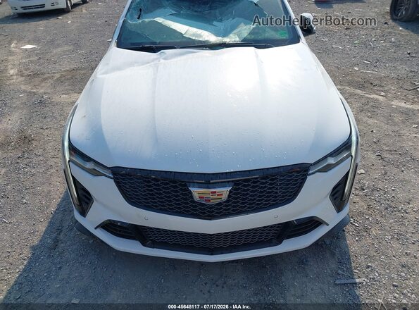 1G6D75RP6T0410027 2026 CADILLAC CT4 White Widok zestawu wskaźników