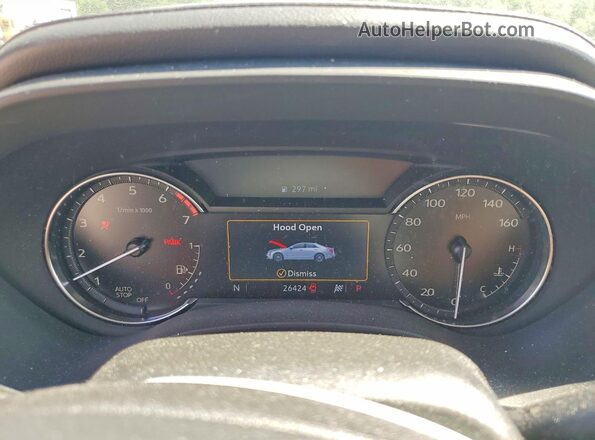 1G6DA5RK1T0106853 2026 CADILLAC CT4 Silver Instrument cluster view