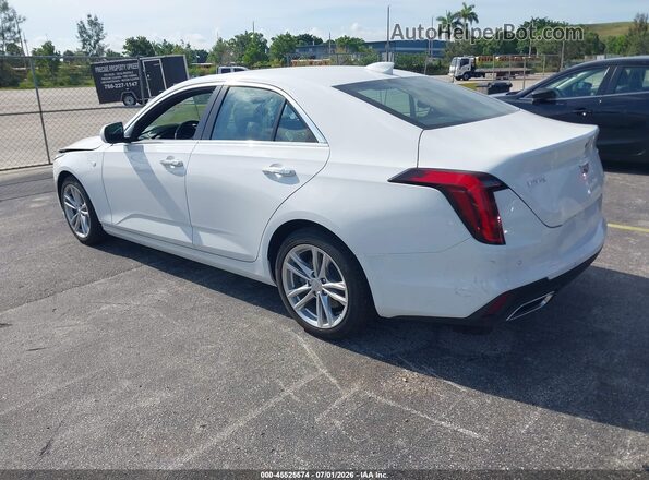 1G6DA5RK1T0109641 2026 CADILLAC CT4 White Задня ліва чверть