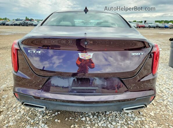 1G6DA5RK3L0151552 2020 CADILLAC CT4 Burgundy Widok z tyłu