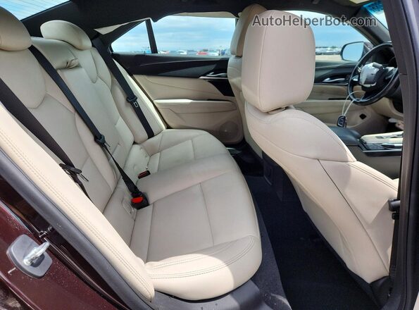 1G6DA5RK3L0151552 2020 CADILLAC CT4 Burgundy Widok tylnych siedzeń