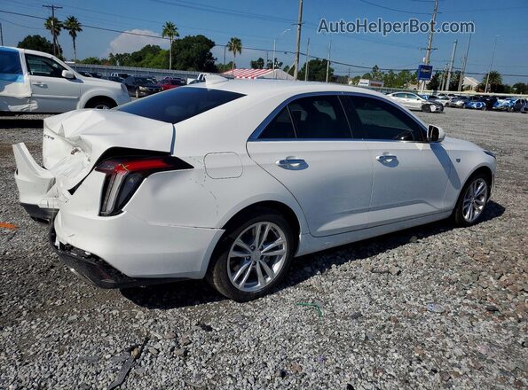 1G6DA5RK5M0145284 2021 CADILLAC CT4 Белый Задняя правая четверть