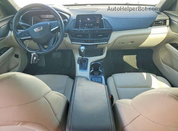 1G6DA5RK5M0145284 2021 CADILLAC CT4 Белый Вид панели приборов