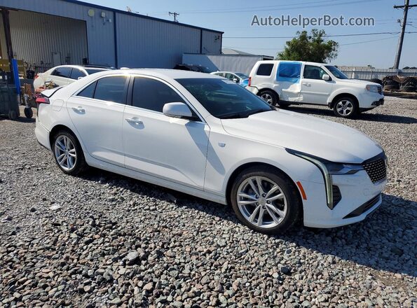 1G6DA5RK5M0145284 2021 CADILLAC CT4 Белый Передняя правая четверть
