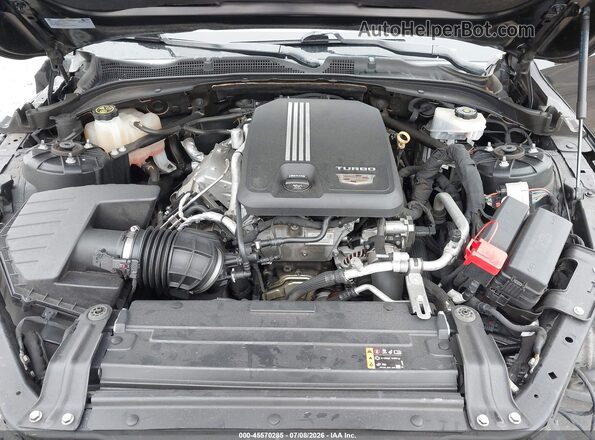1G6DB5RK4M0129204 2021 CADILLAC CT4 Черный Вид сзади