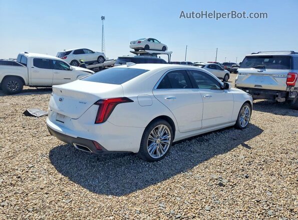 1G6DB5RK5M0130409 2021 CADILLAC CT4 Белый Задняя правая четверть