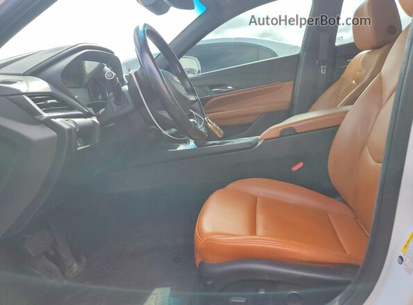 1G6DB5RK5M0130409 2021 CADILLAC CT4 Белый Вид салона спереди