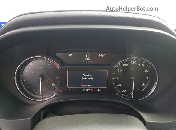 1G6DB5RK5M0130409 2021 CADILLAC CT4 Белый Вид щитка приборов
