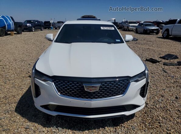 1G6DB5RK5M0130409 2021 CADILLAC CT4 Белый Вид спереди