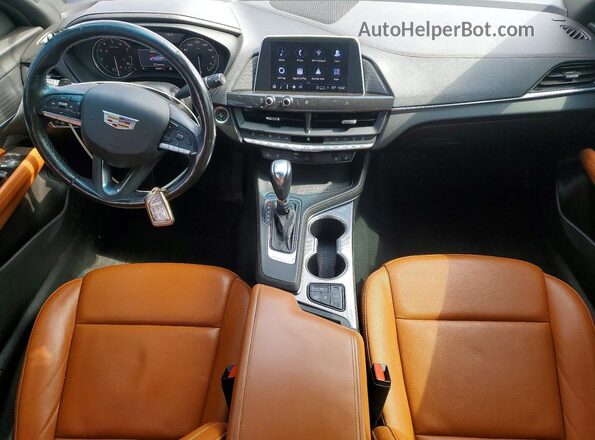 1G6DB5RK5M0130409 2021 CADILLAC CT4 Белый Вид панели приборов