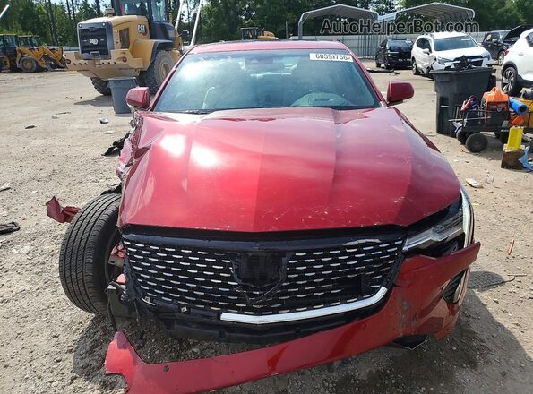 1G6DB5RK9R0124751 2024 CADILLAC CT4 Red Widok z przodu