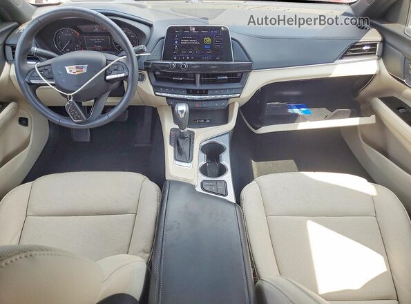 1G6DB5RK9R0124751 2024 CADILLAC CT4 Red Widok deski rozdzielczej