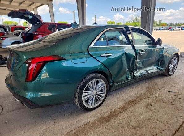 1G6DB5RK9S0102383 2025 CADILLAC CT4 Green Trasero derecho
