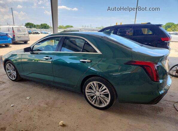 1G6DB5RK9S0102383 2025 CADILLAC CT4 Green Trasero izquierdo