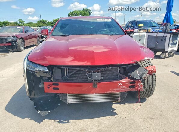 1G6DC5RK1N0121074 2022 CADILLAC CT4 Red Դիմացի տեսք