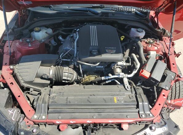 1G6DC5RK1N0121074 2022 CADILLAC CT4 Red Սալոնի հետևի տեսք