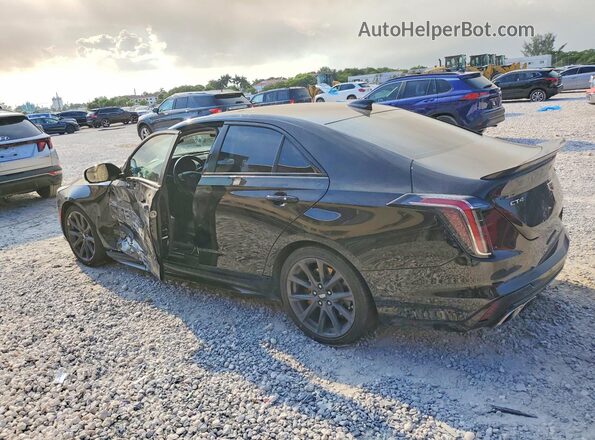 1G6DD5RL2P0137504 2023 CADILLAC CT4 Black უკანა მარცხენა