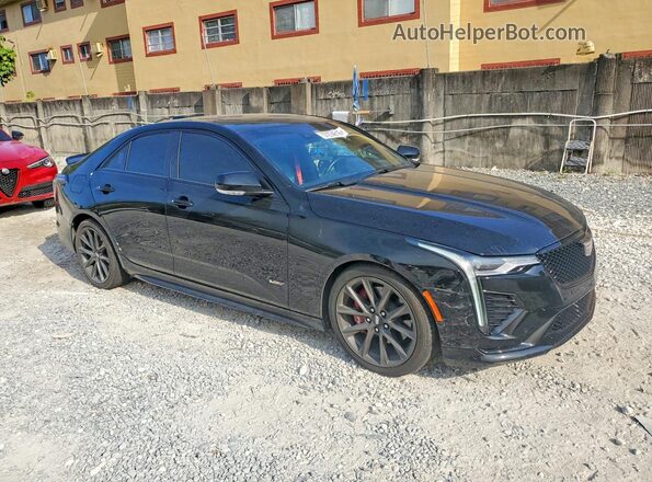 1G6DD5RL2P0137504 2023 CADILLAC CT4 Black წინა მარჯვენა