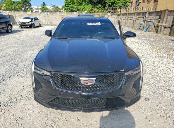 1G6DD5RL2P0137504 2023 CADILLAC CT4 Black წინა ხედი