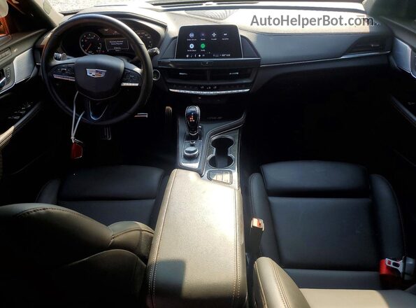 1G6DD5RL2P0137504 2023 CADILLAC CT4 Black წინა პანელის ხედი