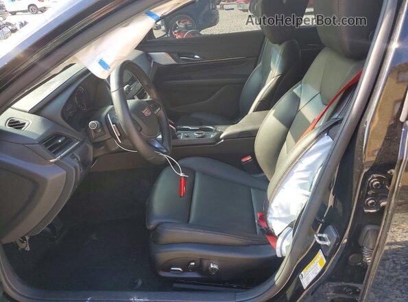 1G6DD5RL2P0137504 2023 CADILLAC CT4 Black წინა სალონის ხედი