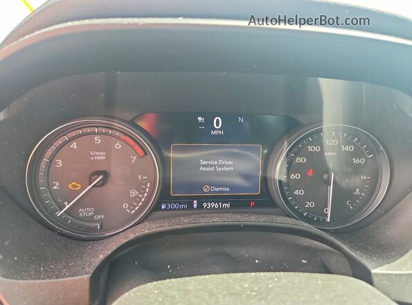 1G6DD5RL3L0135593 2020 CADILLAC CT4 Белый Вид щитка приборов