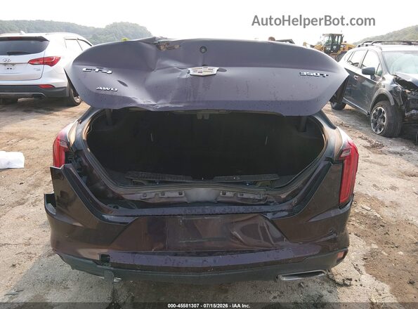 1G6DF5RK1L0140826 2020 CADILLAC CT4 Burgundy Widok z przodu