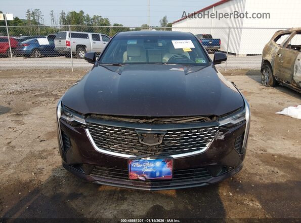 1G6DF5RK1L0140826 2020 CADILLAC CT4 Burgundy Widok wnętrza z tyłu