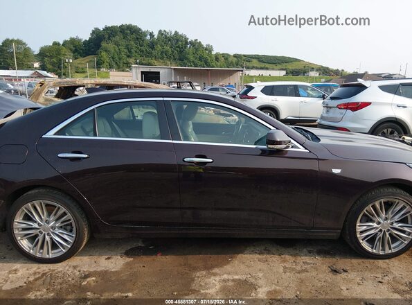 1G6DF5RK1L0140826 2020 CADILLAC CT4 Burgundy Widok wnętrza 360 stopni