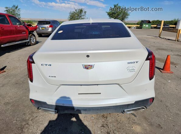 1G6DF5RK4L0149309 2020 CADILLAC CT4 Белый Вид сзади