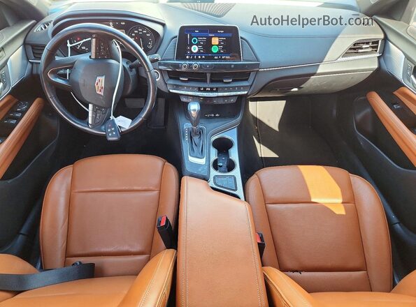 1G6DF5RK4L0149309 2020 CADILLAC CT4 Белый Вид панели приборов