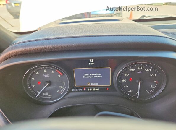 1G6DF5RK4L0149309 2020 CADILLAC CT4 Белый Вид щитка приборов