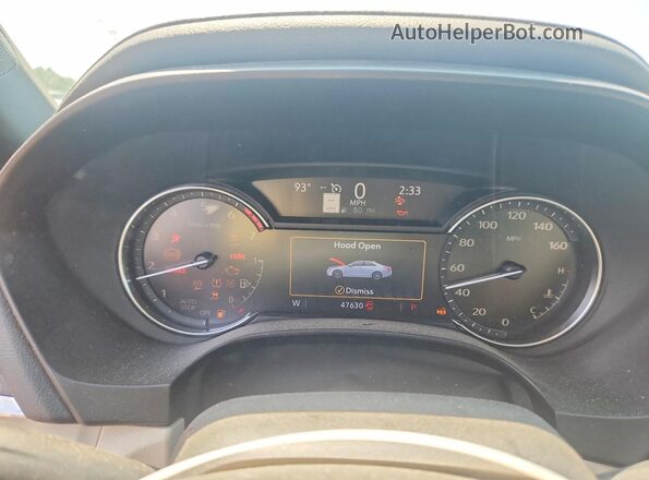 1G6DF5RK4M0112147 2021 CADILLAC CT4 Black Vista del cuadro de instrumentos
