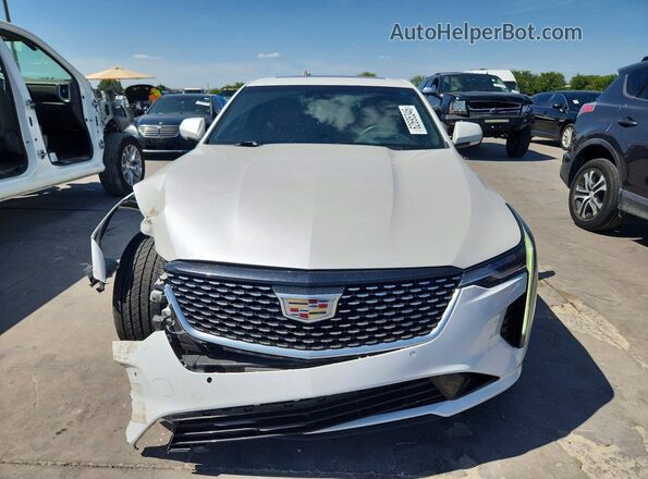 1G6DF5RK6M0113106 2021 CADILLAC CT4 White Front view