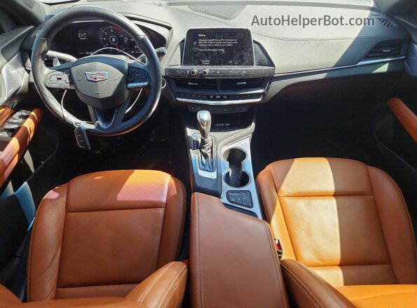 1G6DF5RK6M0113106 2021 CADILLAC CT4 White Dashboard view