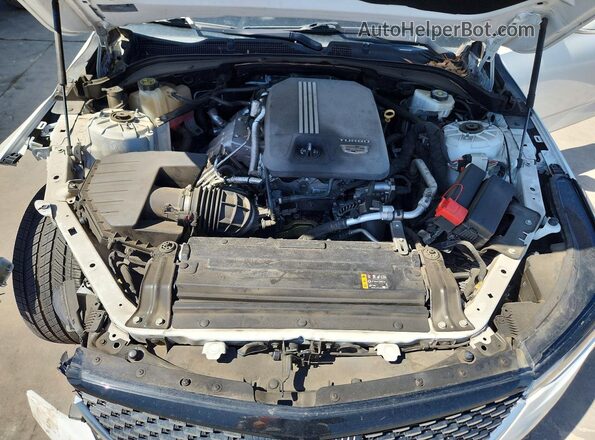 1G6DF5RK6M0113106 2021 CADILLAC CT4 White Rear interior view