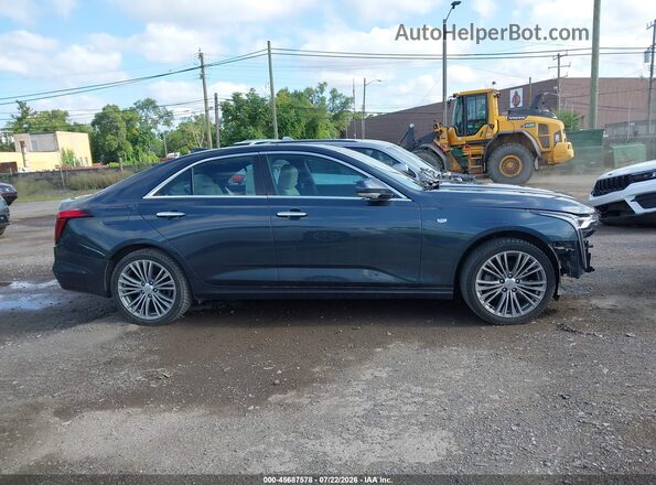 1G6DF5RK7L0151717 2020 CADILLAC CT4 Gray Rear interior view