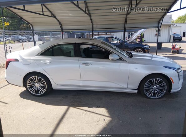 1G6DF5RK7M0110781 2021 CADILLAC CT4 White Rear interior view