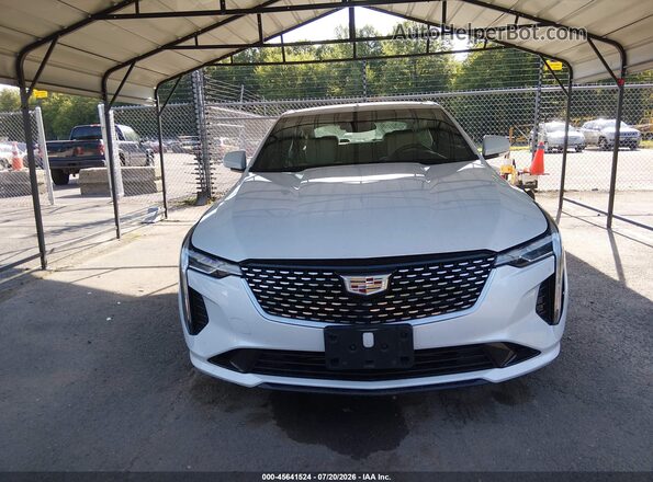 1G6DF5RK7M0110781 2021 CADILLAC CT4 White Instrument cluster view