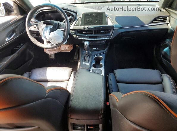 1G6DG5RK1R0124986 2024 CADILLAC CT4 Black Dashboard view