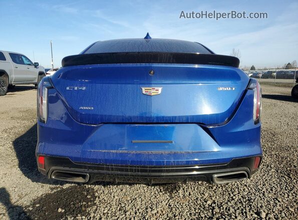 1G6DG5RK7P0115674 2023 CADILLAC CT4 Синий Вид сзади