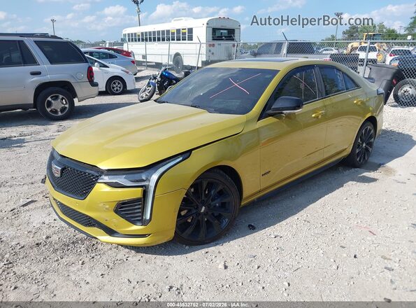 1G6DH5RL2R0128678 2024 CADILLAC CT4 Green Vista tres cuartos delantera izquierda